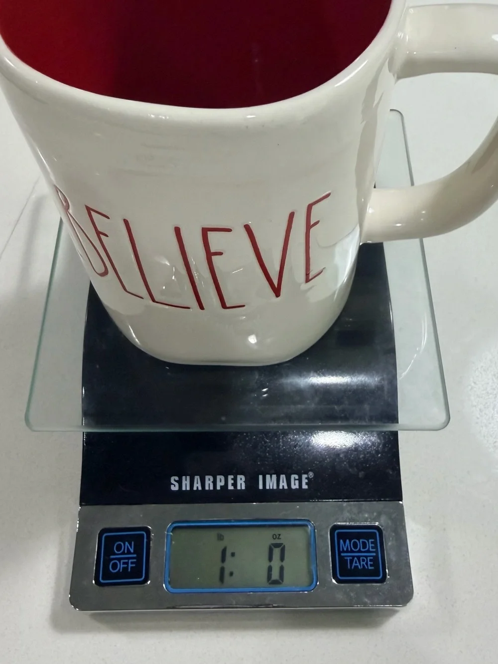 Rae Dunn ‘BELIEVE’ Mug